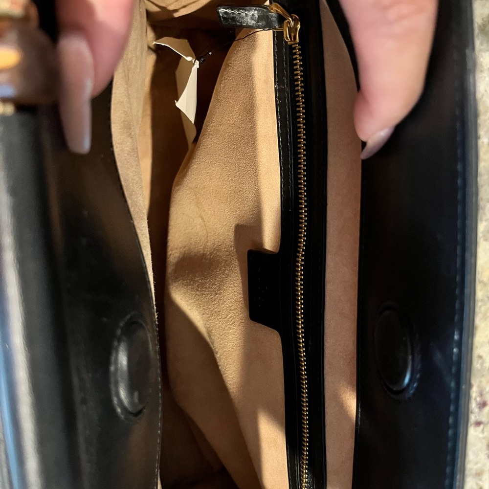 Authentic Gucci bag with Bamboo top handle. 453764 D4HDG - Picture 6 of 9